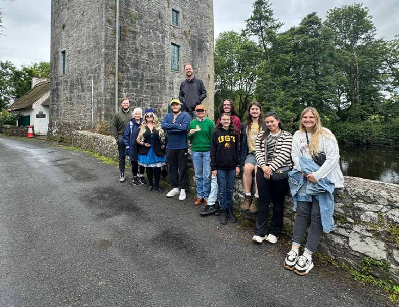 Celts in Ireland with Dr. Martin Lockerd at the Thoor Ballylee, the fourteenth-century Norman tower that served as Yeats's summer home at the height of his career