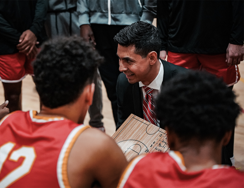 Coach Anthony Medina wins Coach of the Year