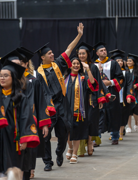 Rising Star Graduates at UST Commencement