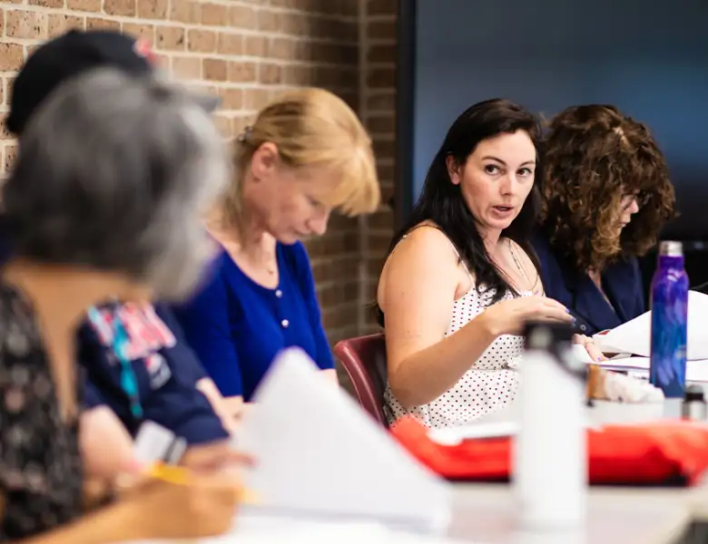 Students participating in the Summer Literary Programs at UST