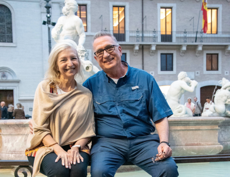 Dr. Beth Barrette and Jim Barrette