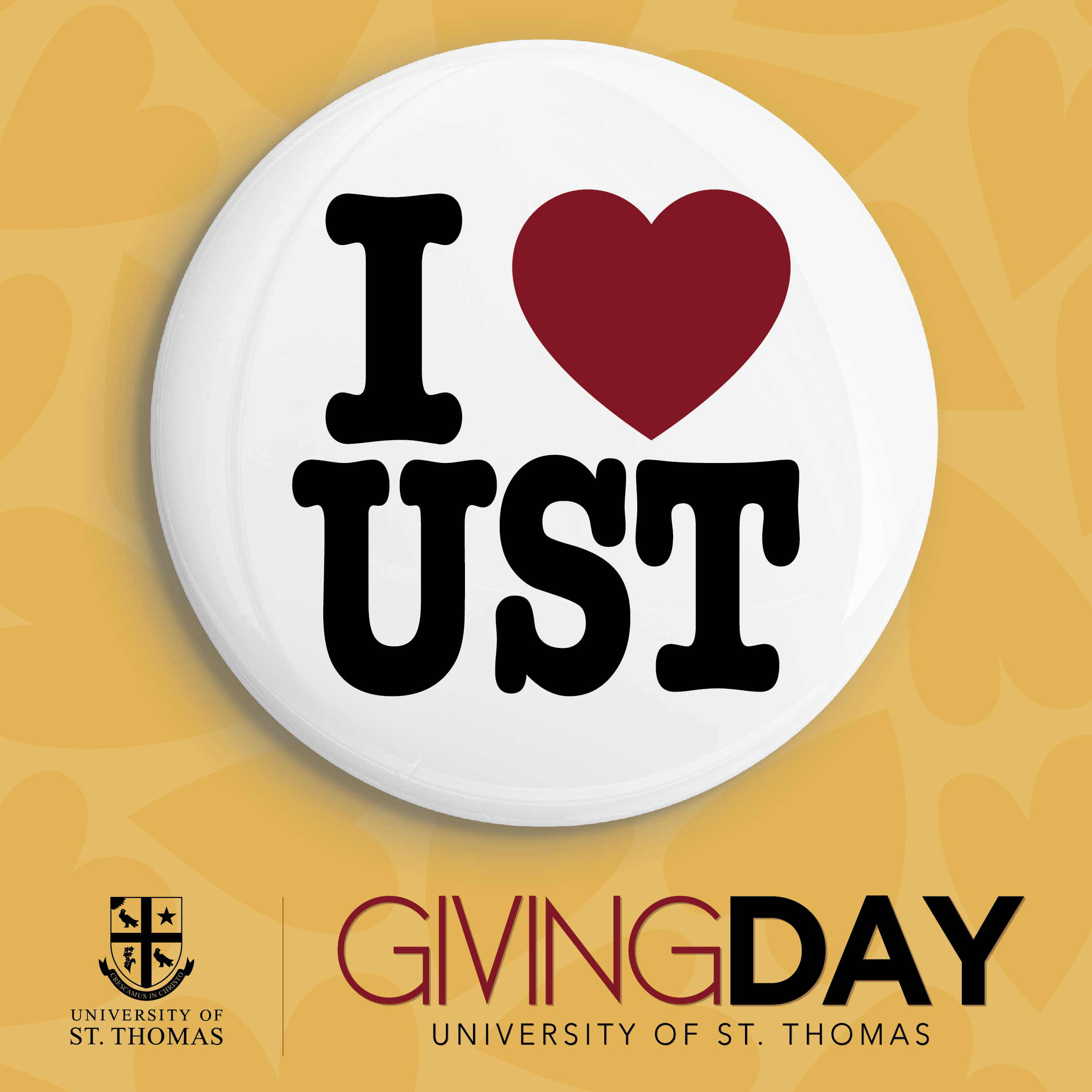 UST 2026 Giving Day I love ust