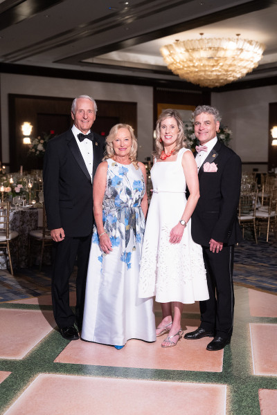 Event Chairs Dr. Robert Ivany and Marianne Ivany, ‘MLA 16 with UST President Dr. Sinda Vanderpool and First Gentleman Terry Vanderpool at the UST Annual Scholarship Gala on May 2, 2026 at the Hilton-Americas.